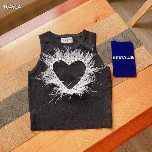 luxury brand tank beaded sleeveless vest designer short sleeve t shirt round neck bolero embroidered pullover vests, White
luxury brand tank beaded sleeveless vest designer short sleeve t shirt round neck bolero embroidered pullover vests, White
