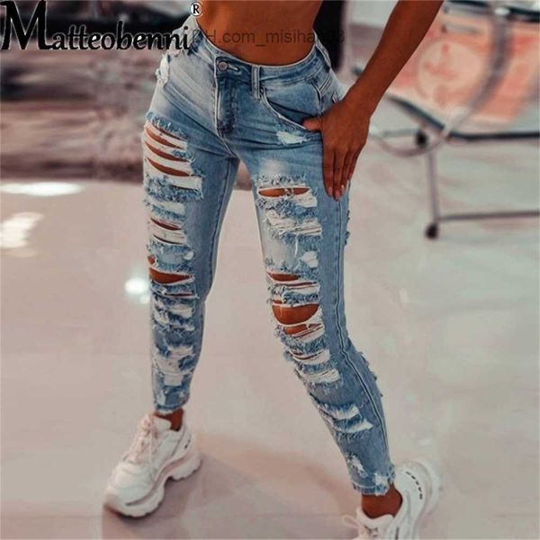 women's jeans 2021 women's slim fit jeans fashion solid color tear hole tassel elastic high waist women's denim pencil pants, Blue
women's jeans 2021 women's slim fit jeans fashion solid color tear hole tassel elastic high waist women's denim pencil pants, Blue