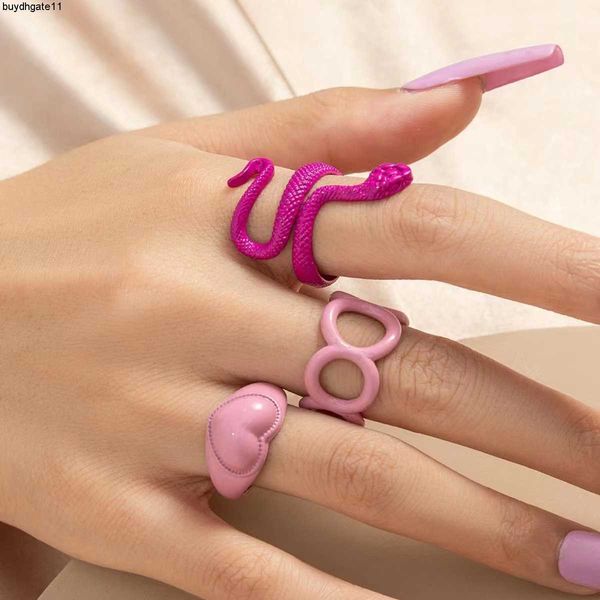 fashion accessories new metal set ring women's creativity personality love snake hollow geometry, Silver
fashion accessories new metal set ring women's creativity personality love snake hollow geometry, Silver