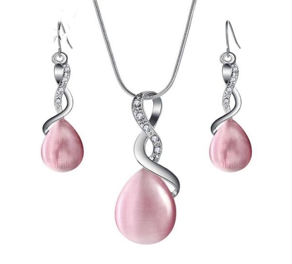 fashion opal jewelry sets for woman cubic zirconia water drop necklace pendant earrings statement bridal wedding party gift1112134, Silver
fashion opal jewelry sets for woman cubic zirconia water drop necklace pendant earrings statement bridal wedding party gift1112134, Silver