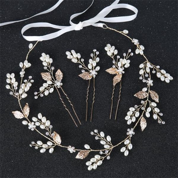 fashion pearl leaf hair band girl handmade gold hairpin hairpin set bridal hair ornament headwear, Slivery;white
fashion pearl leaf hair band girl handmade gold hairpin hairpin set bridal hair ornament headwear, Slivery;white