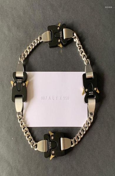 chains 2022 titanium stainless steel 1017 alyx 9sm necklace 4 metal buckles hero chain men women accessories japanese9663574, Silver
chains 2022 titanium stainless steel 1017 alyx 9sm necklace 4 metal buckles hero chain men women accessories japanese9663574, Silver