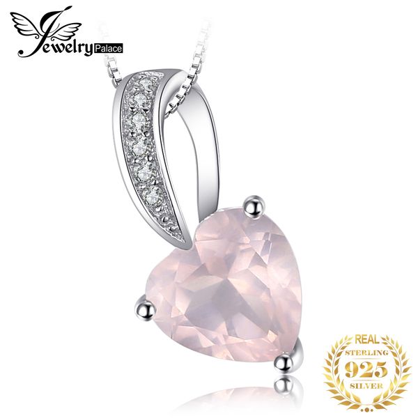pendant necklaces jewelry heart 1ct natural pink quartz 925 sterling silver necklace for woman no chain 230714
pendant necklaces jewelry heart 1ct natural pink quartz 925 sterling silver necklace for woman no chain 230714