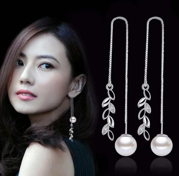 925 sterling silver fashion flower dangle earrings luxury pearl long tassel leaves crystal ear rings jewelry for women4647304
925 sterling silver fashion flower dangle earrings luxury pearl long tassel leaves crystal ear rings jewelry for women4647304
