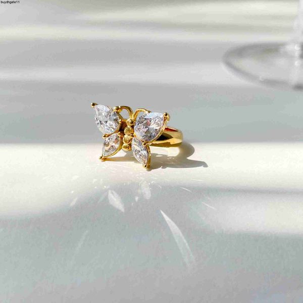 fashion accessories summer butterfly ring women's personalized zircon diamond advanced sense index finger popular, Silver
fashion accessories summer butterfly ring women's personalized zircon diamond advanced sense index finger popular, Silver