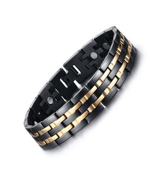 exquisite mens healthy magnetic bracelet gold black plated energy stainless steel bracelet jewelry therapy bracelet birthday gif6538356
exquisite mens healthy magnetic bracelet gold black plated energy stainless steel bracelet jewelry therapy bracelet birthday gif6538356