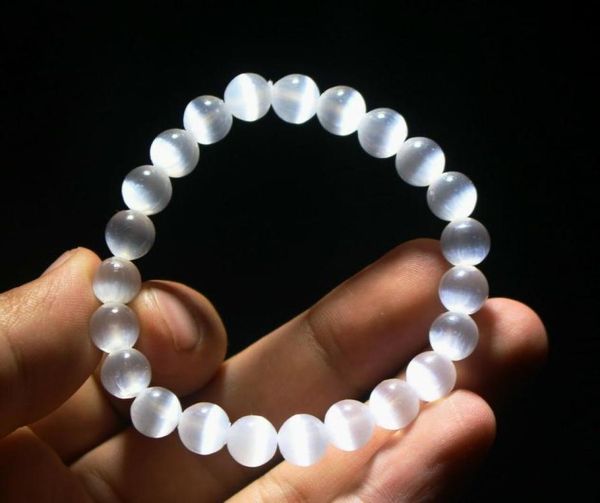 8mm beads selenite bracelet gemstone palm stone reiki healing crystal healing9621415, Black
8mm beads selenite bracelet gemstone palm stone reiki healing crystal healing9621415, Black