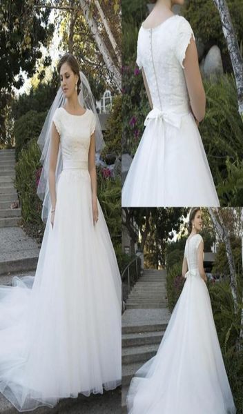 2020 cap sleeves beaded buttons back bridal gowns vintage country wedding gowns simple lace tulle puffy long modest wedding 2789168, White
2020 cap sleeves beaded buttons back bridal gowns vintage country wedding gowns simple lace tulle puffy long modest wedding 2789168, White