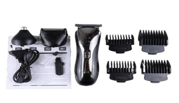 3 in 1 electric hair clipper razor beard shaver nose hair cutter trimmer limit comb set rechargeable home groo bbyxyt9961452, Silver
3 in 1 electric hair clipper razor beard shaver nose hair cutter trimmer limit comb set rechargeable home groo bbyxyt9961452, Silver