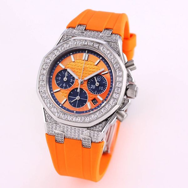 women watch quartz movement designer watches 37mm sapphire case with diamond lady business wristwatch montre de luxe, Slivery;brown
women watch quartz movement designer watches 37mm sapphire case with diamond lady business wristwatch montre de luxe, Slivery;brown