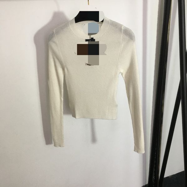 712 2023 runway spring brand same style sweater striped long sleeve crew neck gray pullover fashion clothes womens 20234645, White;black
712 2023 runway spring brand same style sweater striped long sleeve crew neck gray pullover fashion clothes womens 20234645, White;black