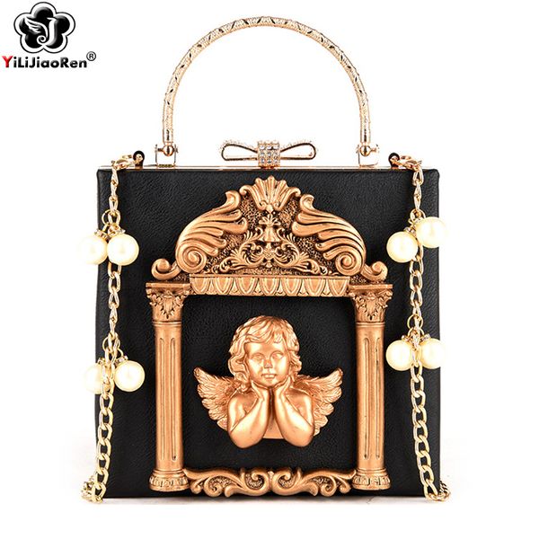 evening bags luxury angel female handbags fashion pearl women bag cross body brand leather shoulder ladies hand sac a main 230714
evening bags luxury angel female handbags fashion pearl women bag cross body brand leather shoulder ladies hand sac a main 230714