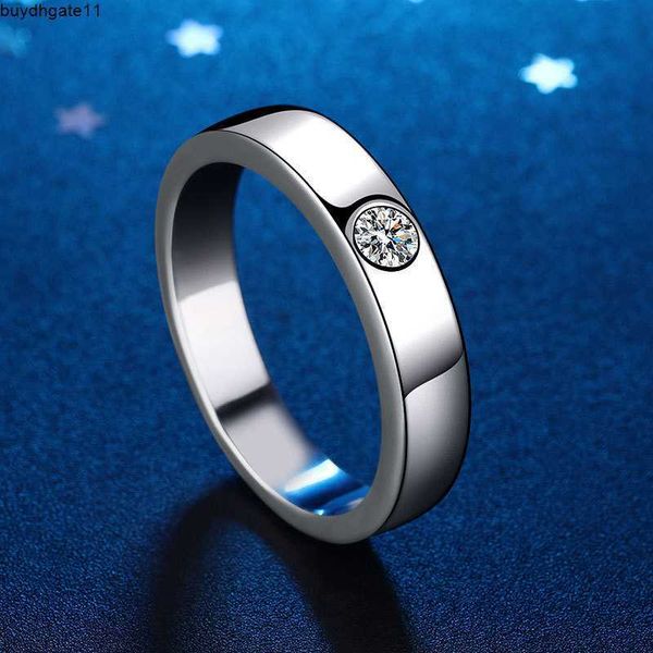 fashion accessories ring men's sterling silver morsonite diamond wedding ring couple's simple silver plated 18k white gold
fashion accessories ring men's sterling silver morsonite diamond wedding ring couple's simple silver plated 18k white gold