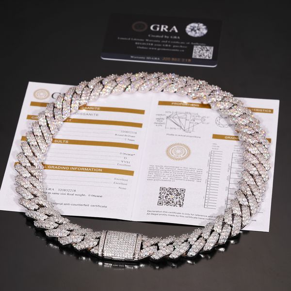 luxury cubana fine jewelry 20 mm 925 sterling silver gold plated custom moissanite iced out miami cuban link chain necklace
luxury cubana fine jewelry 20 mm 925 sterling silver gold plated custom moissanite iced out miami cuban link chain necklace