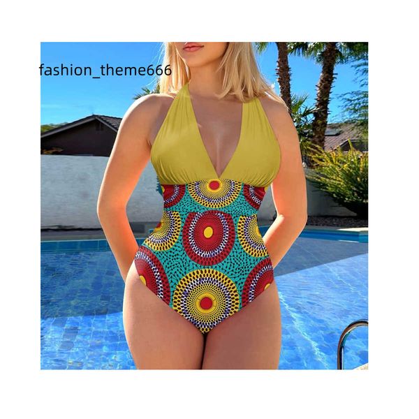 women's swimwear custom summer women's plus size one piece backless african print swimwear high waist one piece halter beach swims, White;black
women's swimwear custom summer women's plus size one piece backless african print swimwear high waist one piece halter beach swims, White;black