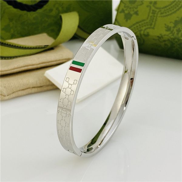 design hard body bracelet female bracelet luxury designer jewelry silver-plated stainless steel wedding couple gift bracelet wholesale width, Black
design hard body bracelet female bracelet luxury designer jewelry silver-plated stainless steel wedding couple gift bracelet wholesale width, Black