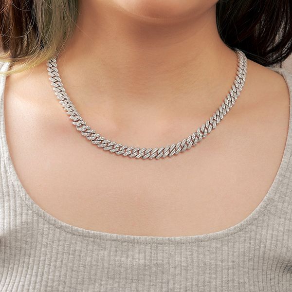 fine jewelry women 9mm full vvs moissanite diamond iced out miami cuban link chain 925 sterling silver cuban necklace
fine jewelry women 9mm full vvs moissanite diamond iced out miami cuban link chain 925 sterling silver cuban necklace