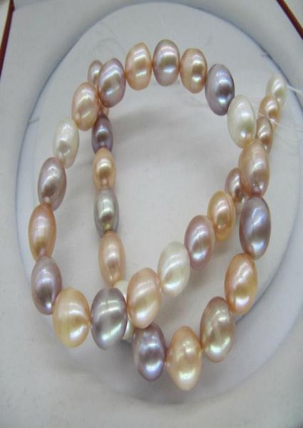 pearls jewelry natural elegant 1113mm south sea white pink purple multicolor pearl necklace 18quot14k6571001, Silver
pearls jewelry natural elegant 1113mm south sea white pink purple multicolor pearl necklace 18quot14k6571001, Silver