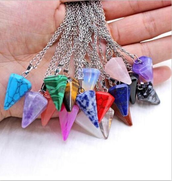 hexagonal column necklaces natural stone pendant pink stones chamrs tapered section pendulum crystal pendants necklace for women4539061, Silver
hexagonal column necklaces natural stone pendant pink stones chamrs tapered section pendulum crystal pendants necklace for women4539061, Silver