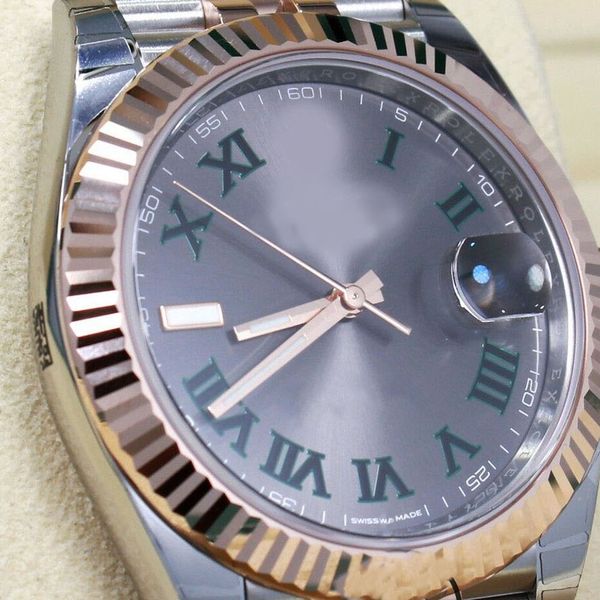 luxury bp new factory wristwatches sapphire 41mm gray dial rose gold two tone 126331 mechanical asia 3235 automatic mens men's watch wa, Slivery;brown
luxury bp new factory wristwatches sapphire 41mm gray dial rose gold two tone 126331 mechanical asia 3235 automatic mens men's watch wa, Slivery;brown