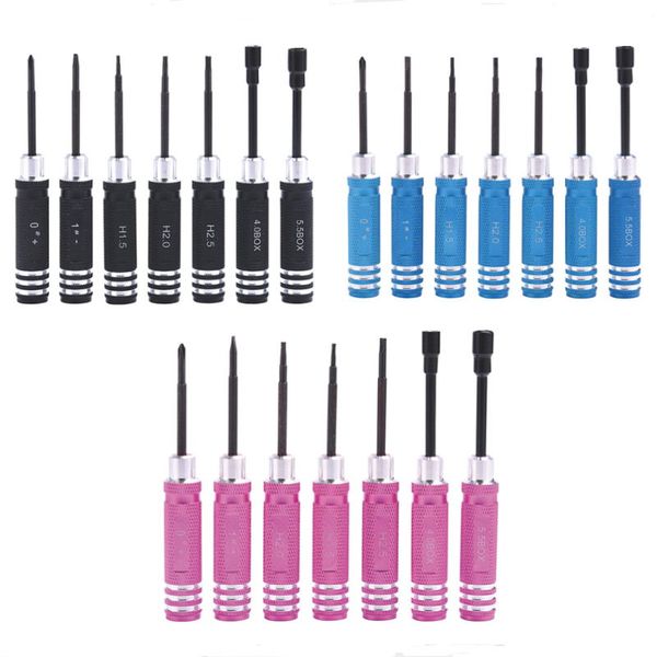 7pcs metal rc car screwdriver hex socket tools nut key socket steel hexagonal screw driver tool kit for rc airplane/plane model
7pcs metal rc car screwdriver hex socket tools nut key socket steel hexagonal screw driver tool kit for rc airplane/plane model