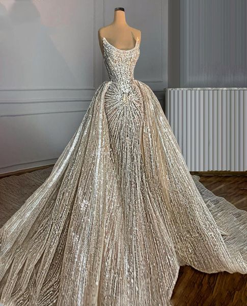 sparkling mermaid wedding dress sleeveless bateau strapless appliques lace floor length sequins beads hollow illusion custom made 9225966, White
sparkling mermaid wedding dress sleeveless bateau strapless appliques lace floor length sequins beads hollow illusion custom made 9225966, White