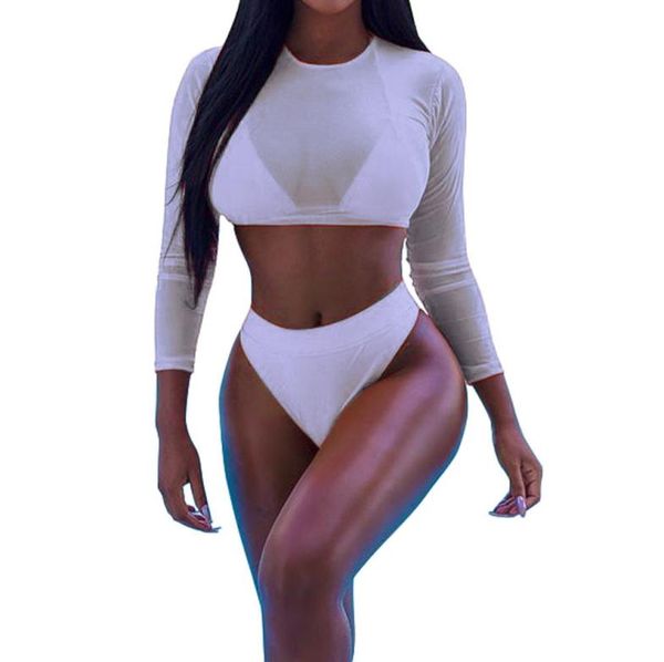 womens high waist rash guard swimwear long sleeve 3pcs swimsuit fancinating 2018 fashion tankini feminino biquini mujer070 y8343861, White;black
womens high waist rash guard swimwear long sleeve 3pcs swimsuit fancinating 2018 fashion tankini feminino biquini mujer070 y8343861, White;black