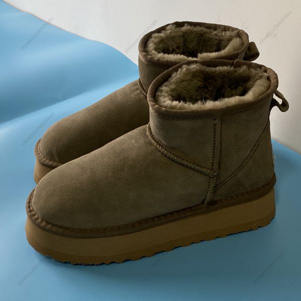 women winter ultra 5854 4cm designer australian platform boots for men real leather warm ankle fur booties luxurious shoe eu34-43, Black
women winter ultra 5854 4cm designer australian platform boots for men real leather warm ankle fur booties luxurious shoe eu34-43, Black