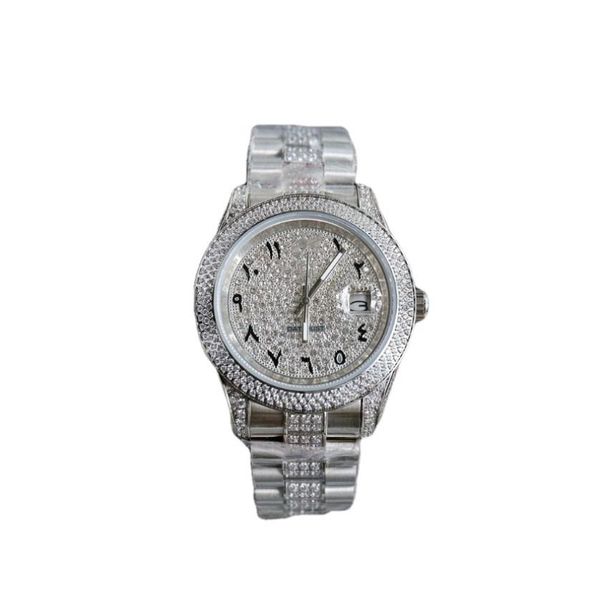 women's luxury designer diamond watch shiny watch men's diamond watch 40mm, Slivery;golden
women's luxury designer diamond watch shiny watch men's diamond watch 40mm, Slivery;golden