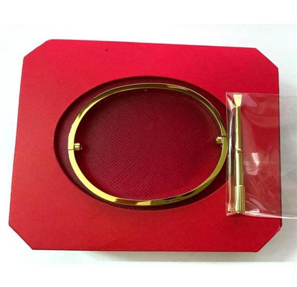 fashion 316l titanium steel love screw bangles brand with cz stone screwdriver bracelets for women men bracelets with original box7996262, Golden;silver
fashion 316l titanium steel love screw bangles brand with cz stone screwdriver bracelets for women men bracelets with original box7996262, Golden;silver