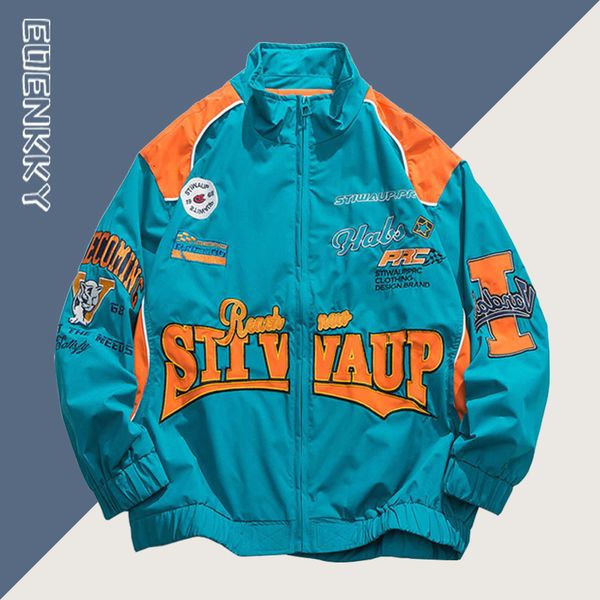 women's jackets high street varsity jacket women spring patchwork windbreaker loose racing bomber letter print baseball coat 230714, Black;brown
women's jackets high street varsity jacket women spring patchwork windbreaker loose racing bomber letter print baseball coat 230714, Black;brown