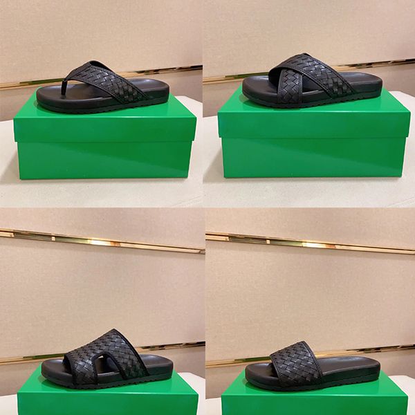 designer wide strip leather cool slippers men's summer indoor outdoor two stylish thick soles non slip woven flat shoes comfortable fla, Black
designer wide strip leather cool slippers men's summer indoor outdoor two stylish thick soles non slip woven flat shoes comfortable fla, Black