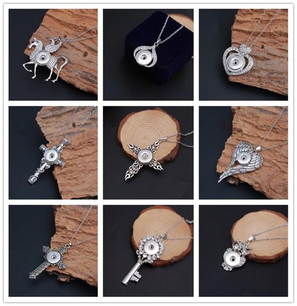women fashionable 10pcslot 18mm snap button pendant necklace ginger charm chunk silvery metal diy jewelry gifts 9 design ch9080341, Silver
women fashionable 10pcslot 18mm snap button pendant necklace ginger charm chunk silvery metal diy jewelry gifts 9 design ch9080341, Silver