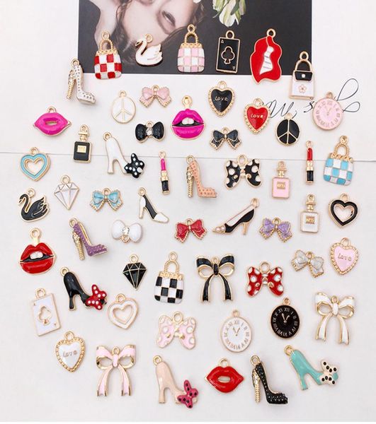 55pcspack multistyle diy bracelet necklace charms pendants cute diy jewelry making accessories components whole 6568326, Bronze;silver
55pcspack multistyle diy bracelet necklace charms pendants cute diy jewelry making accessories components whole 6568326, Bronze;silver