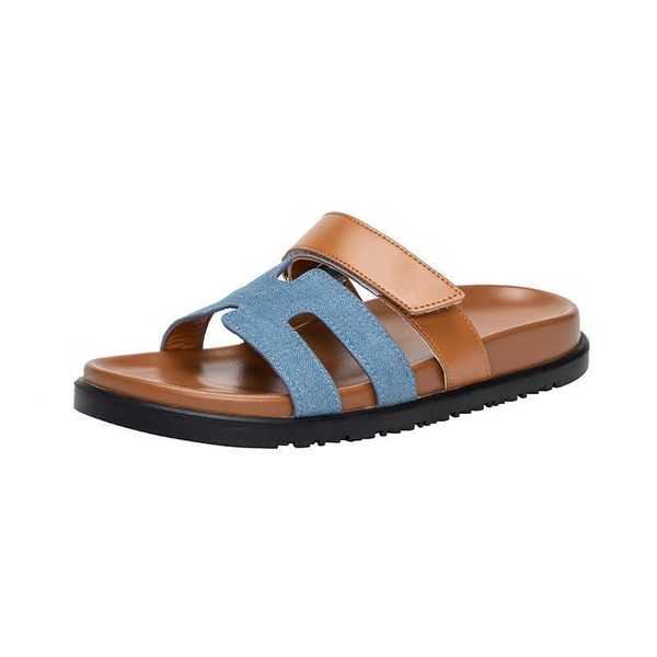 new luxury beach slide seattle summer designer oran one line thick sole outerwear second uncle h slippers women's genuine leather shoes
new luxury beach slide seattle summer designer oran one line thick sole outerwear second uncle h slippers women's genuine leather shoes