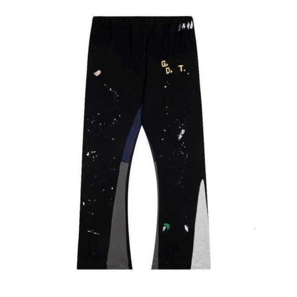 men's pants jeans galleries dept sweatpants sports fashion hand-painted splicing gram weight pure cotton terry, Black
men's pants jeans galleries dept sweatpants sports fashion hand-painted splicing gram weight pure cotton terry, Black