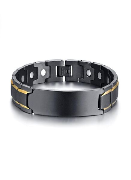 mens healing magnetic bracelet in stainless steel healthcare elements custom blank curved tag bracelet8213667, Golden;silver
mens healing magnetic bracelet in stainless steel healthcare elements custom blank curved tag bracelet8213667, Golden;silver