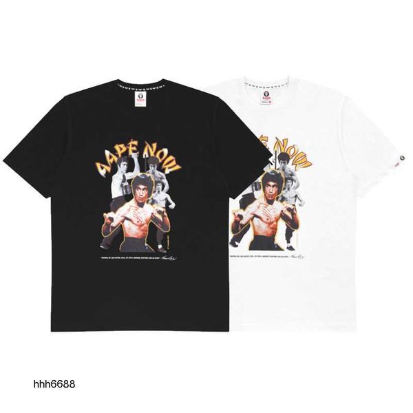 2023 men's and women's fashion t-shirts trend brand ape trendy head short sleeve bruce lee pattern street hip hop couple loose, White;black
2023 men's and women's fashion t-shirts trend brand ape trendy head short sleeve bruce lee pattern street hip hop couple loose, White;black