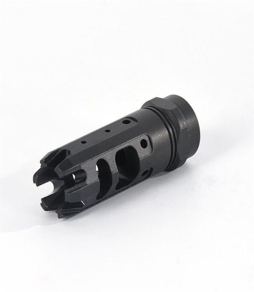 223 556 12x28rh threads muzzle brake recoil reducer compensator with crush washer and jam nut8010665
223 556 12x28rh threads muzzle brake recoil reducer compensator with crush washer and jam nut8010665