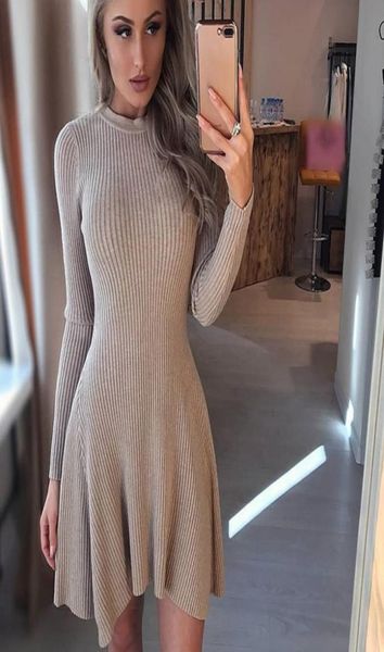 casual dresses conmoto autumn winter long sleeve ruffles sweater dress women short ladies slim club knitted vestidos8768818, Black;gray
casual dresses conmoto autumn winter long sleeve ruffles sweater dress women short ladies slim club knitted vestidos8768818, Black;gray