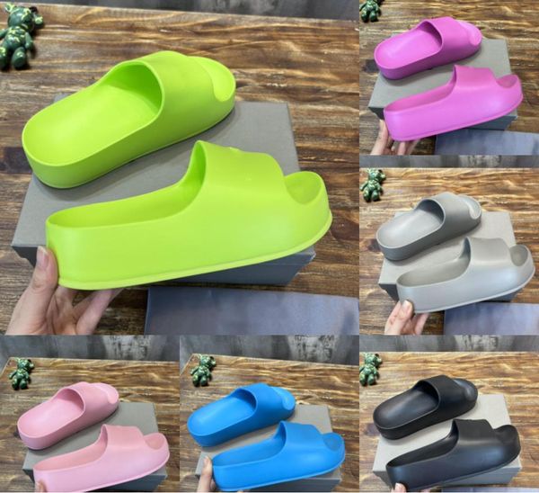 women chunky slide sandals designer paris rubber 45mm platform height slide sandal fashion non-slip outdoor beach slippers, Black
women chunky slide sandals designer paris rubber 45mm platform height slide sandal fashion non-slip outdoor beach slippers, Black