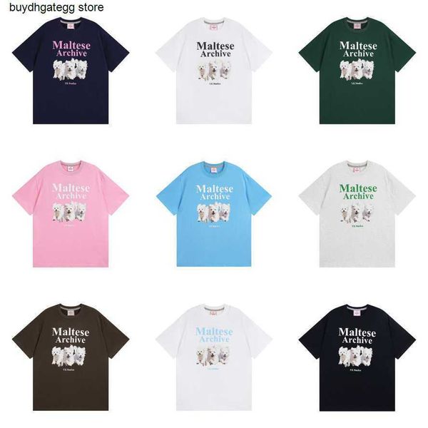 ladies t-shirts fashion brand waikei korean three little dog print casual loose fitting summer round neck, White
ladies t-shirts fashion brand waikei korean three little dog print casual loose fitting summer round neck, White
