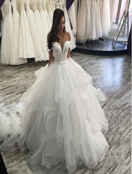 ball gown wedding dresses off the shoulder corset ruffles organza plus size wedding party dress for bridal gowns vestido de noiva7522794, White
ball gown wedding dresses off the shoulder corset ruffles organza plus size wedding party dress for bridal gowns vestido de noiva7522794, White