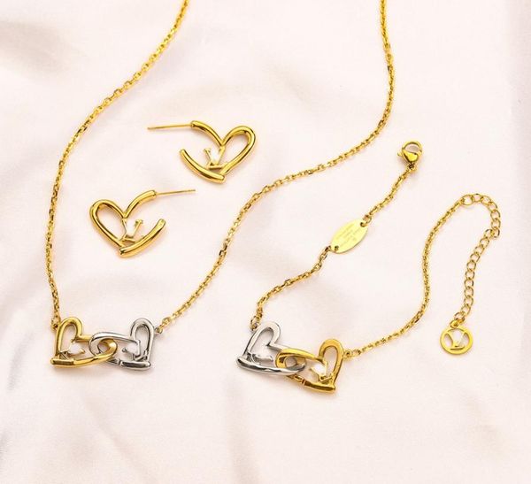 never fading 14k gold plated luxury brand designer pendants necklaces stainless steel double letter choker pendant necklace chain 2714006, Silver
never fading 14k gold plated luxury brand designer pendants necklaces stainless steel double letter choker pendant necklace chain 2714006, Silver