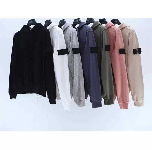 Image of Men&#039;s Hoodies Sweatshirts Colors Designers Mens stones Island Hoodie Candy Hoody Women Casual Long Sleeve Couple Loose O-neck Sweatshirt design366ess