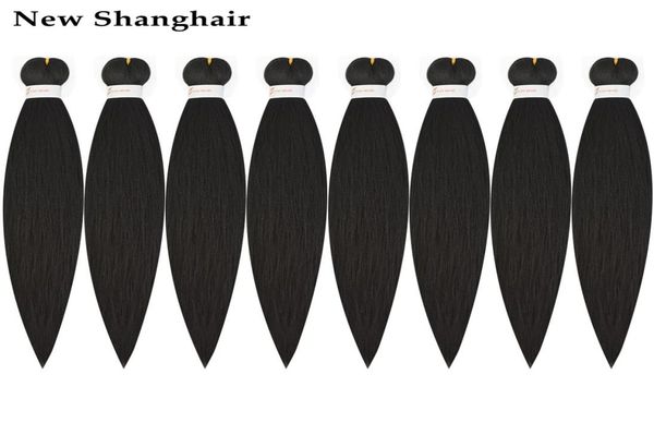 new shanghair 26 inch easy braiding hair synthetic braids hair extensions 90gpcs pre stretched ez braids hair9705298, Black
new shanghair 26 inch easy braiding hair synthetic braids hair extensions 90gpcs pre stretched ez braids hair9705298, Black