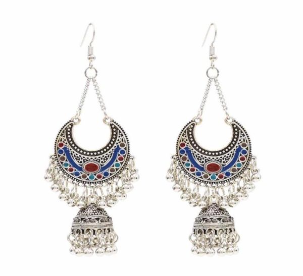 afghan india birdcage jhumka earrings boho statement traditional earring egypt pakistan tribal retro women jewelry4608620, Silver
afghan india birdcage jhumka earrings boho statement traditional earring egypt pakistan tribal retro women jewelry4608620, Silver
