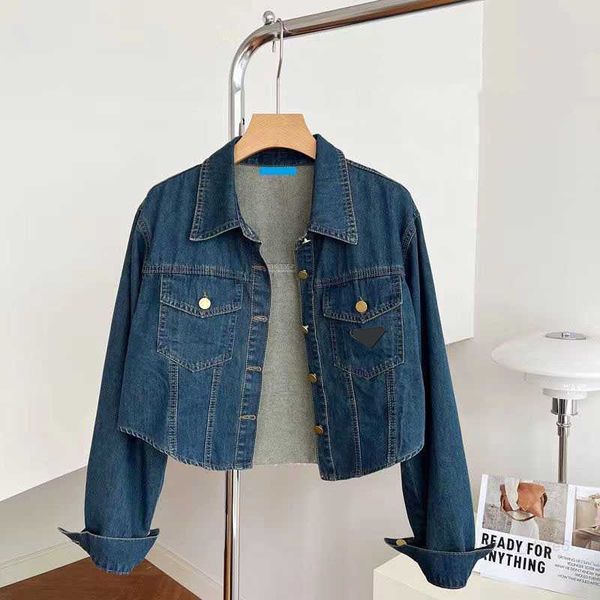 woman jackets long sleeves denim coat designer womens shirt with button letters autumn style female classical jackets jeans s-xl, Black;brown
woman jackets long sleeves denim coat designer womens shirt with button letters autumn style female classical jackets jeans s-xl, Black;brown