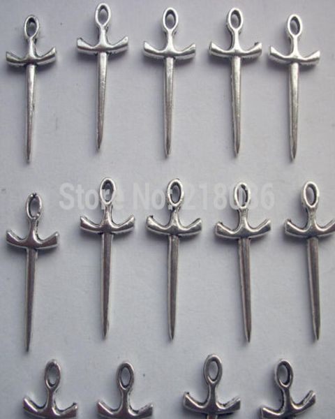 100pcs vintage antique silver sword charms pendant diy jewelry fit bracelets components whole fashion 1020mm n22139718015, Blue;slivery
100pcs vintage antique silver sword charms pendant diy jewelry fit bracelets components whole fashion 1020mm n22139718015, Blue;slivery