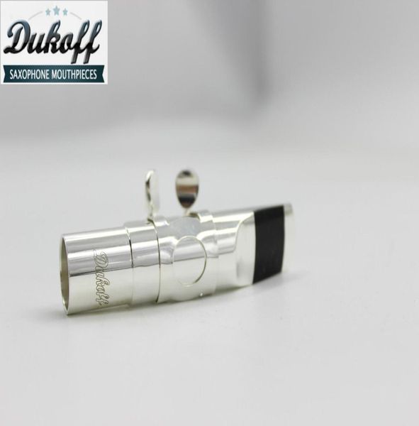 silver plated dukoff metal mouthpiece for alto tenor soprano saxophone brass material musical instrument accessories 9286874
silver plated dukoff metal mouthpiece for alto tenor soprano saxophone brass material musical instrument accessories 9286874